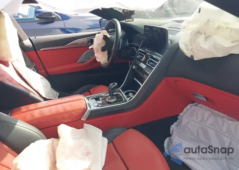 2025 BMW M850I Gran Coupe xDrive z USA, uszkodzony, nr VIN WBAGV8C02SCU51505